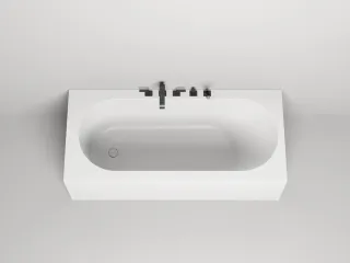 Ванна из искусственного камня Salini Fabia S-Sense 102612G 180x80см белый глянцевый